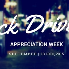 Happy National Driver Appreciation Week!