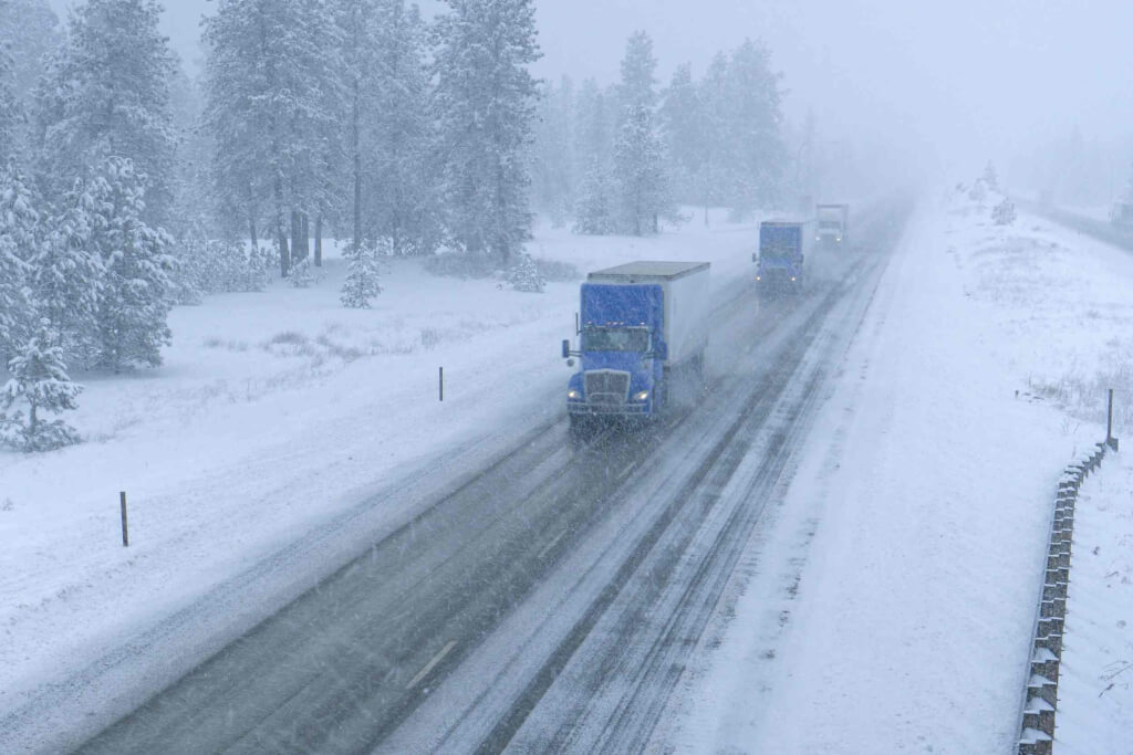 winter driving tips for truckers