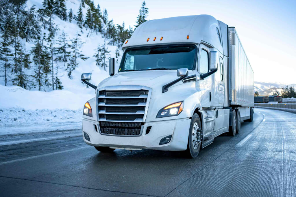 winter driving tips for truckers