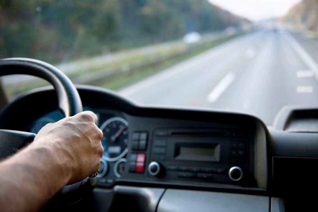 truck driving