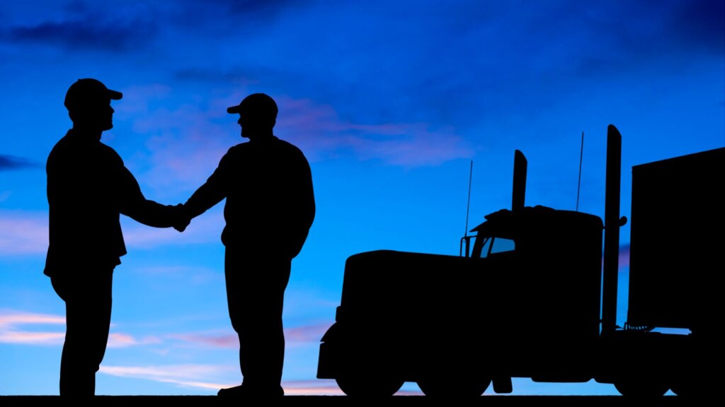 team truck driving